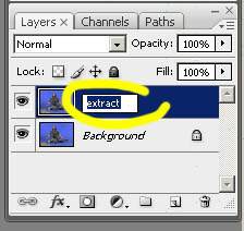 Duplicate the original layer