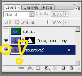 Other layers are still visible -- turn them off
