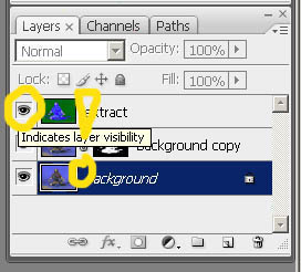 Other layers are still visible -- turn them off